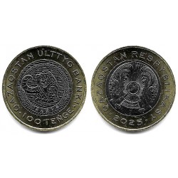 Kazajstán. 2025. 100 Tenge (SC)