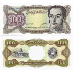 (66g) Venezuela. 1998. 100 Bolívares (SC)
