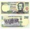 (77c) Venezuela. 1998. 2000 Bolívares (SC)