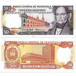(65f) Venezuela. 1998. 50 Bolívares (SC)