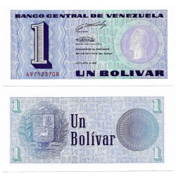 (68) Venezuela. 1989. 1 Bolívar (SC)