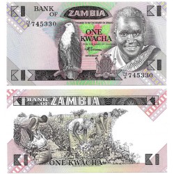 (23b) Zambia. 1980-88. 1 Kwacha (SC)