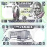(26e) Zambia. 1980-88. 10 Kwacha (SC)