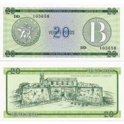 (FX9) Cuba. 1985. 20 Pesos (SC)