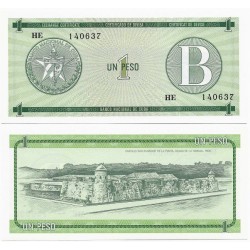(FX6) Cuba. 1985. 1 Peso (SC)