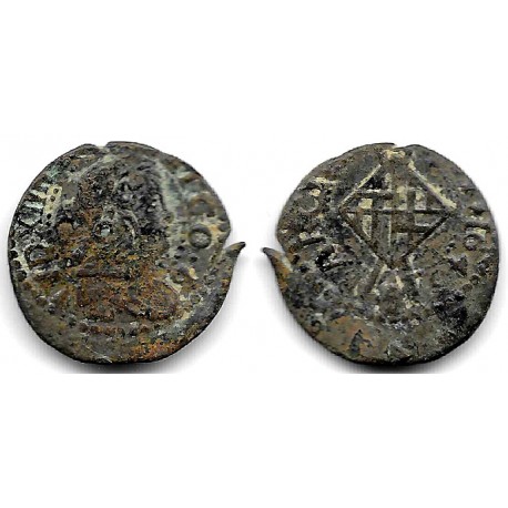 Luis XIV (Principado Catalán). 1643. Seiseno (BC) Ceca de Barcelona