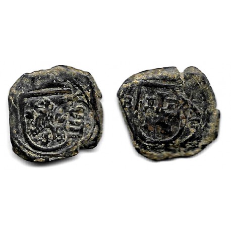 Felipe III/IV. Sin Fecha. 8 Maravedí (BC) Ceca de Burgos, Resello VIII