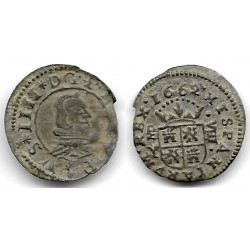 Felipe IV. 1662. 8 Maravedí (EBC-) Ceca de Madrid Y