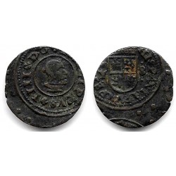 Felipe IV. Sin Fecha. 8 Maravedí (BC) Ceca de MAdrid Y, Acuñación Desplazada