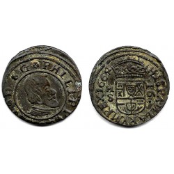 Felipe IV. 1664. 16 Maravedí (MBC) Ceca de Madrid S
