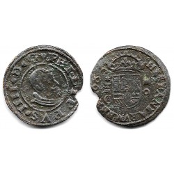 Felipe IV. 1663. 16 Maravedí (BC/BC+) Ceca de Cuenca