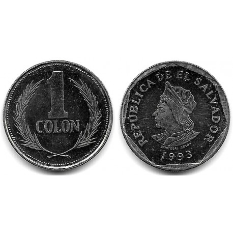 (156b) El Salvador. 1993. 1 Colon (SC)
