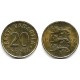 (23) Estonia. 1992. 20 Senti (SC)