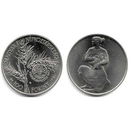 (621) Hungría. 1981. 100 Forint (SC)