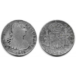Carlos IV. 1803. 8 Reales (BC) (Plata) Ceca de Méjico FT