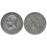 Alfonso XIII. 1890*(18-90). 5 Pesetas (BC) (Plata) Ceca de Madrid MP-M
