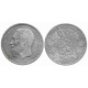 (24) Bélgica. 1868. 5 Francs (BC) (Plata)