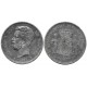 Amadeo I. 1871*(18-75). 5 Pesetas (MBC-) (Plata) Ceca de Madrid DE-M