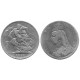 (765) Gran Bretaña. 1890. 1 Crown (BC/BC+) (Plata)