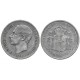 Alfonso XII. 1885*(18-87). 5 Pesetas (BC/BC+) (Plata) Ceca de Madrid MS-M