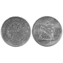(941.1) Francia. 1979. 50 Francs (MBC+) (Plata)
