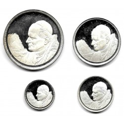 Medallas. Visita de Juan Pablo II a Montserrat (EBC) (Plata)
