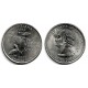(333) Estados Unidos de América. 2002(D). Quarter Dollar (SC) Louisiana
