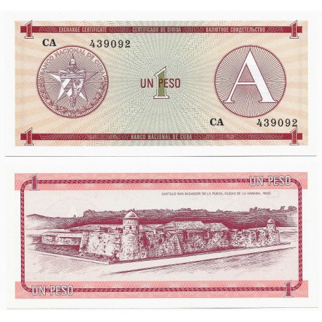 (FX1) Cuba. 1985. 1 Peso (SC)