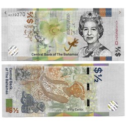 (WA77) Bahamas. 2019. 50 Cents (SC)