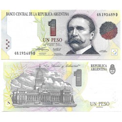 (339b) Argentina. 1992-94. 1 Peso (SC)
