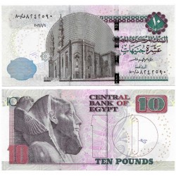(73b) Egipto. 2016. 10 Pounds (SC)
