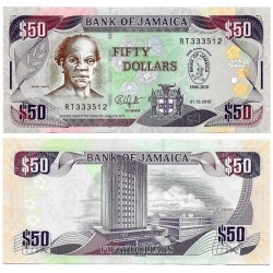 (88) Jamaica. 2010. 50 Dollars (SC)