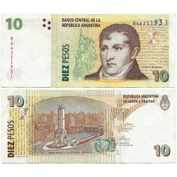 (354a) Argentina. 2003. 10 Pesos (MBC-)