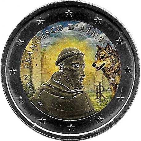 Italia. 2026. 2 Euro (SC) Coloreada