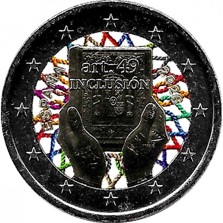 España. 2026. 2 Euro (SC) Coloreada