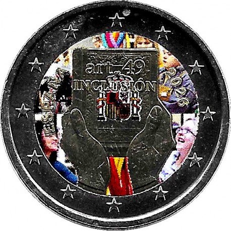 España. 2026. 2 Euro (SC) Coloreada