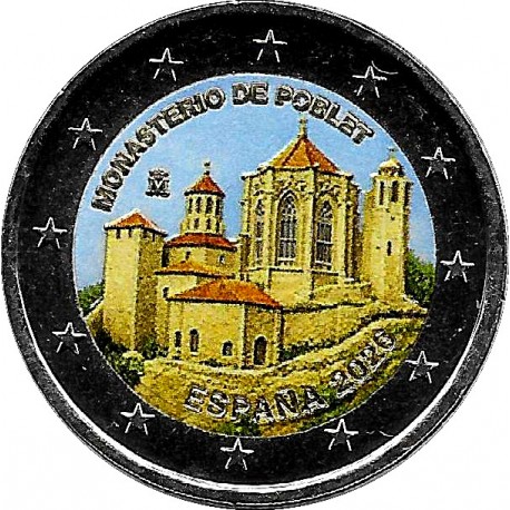 España. 2026. 2 Euro (SC) Coloreada