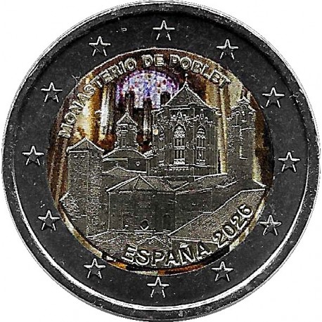 España. 2026. 2 Euro (SC) Coloreada