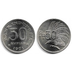 (35) Indonesia. 1971. 50 Rupiah (SC)