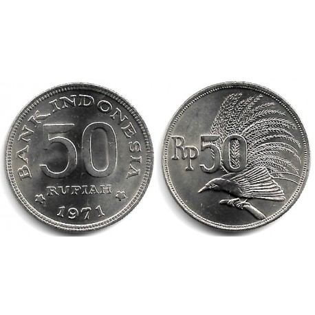 (35) Indonesia. 1971. 50 Rupiah (SC)