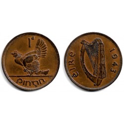 (11) Irlanda. 1943. 1 Penny (MBC)