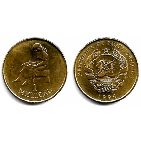 (115) Mozambique. 1994. 1 Metical (SC-)