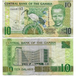 (26c) Gambia. 2006-13. 10 Dalasis (BC)