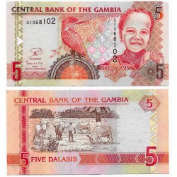 (25c) Gambia. 2006-14. 5 Dalasis (MBC+)