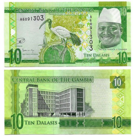 (32) Gambia. 2015. 10 Dalasis (MBC+)
