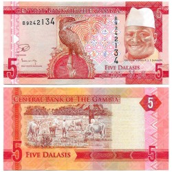 (31) Gambia. 2015. 5 Dalasis (MBC+)
