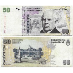 (356) Argentina. 2003-15. 50 Pesos (BC+)