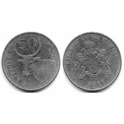 (58a) Gambia. 2011. 50 Bututs (BC+)
