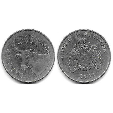 (58a) Gambia. 2011. 50 Bututs (BC+)