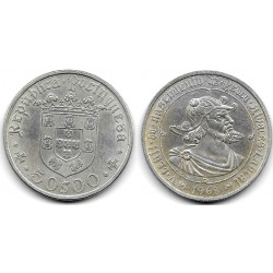 (593) Portugal. 1968. 50 Escudos (EBC) (Plata)
